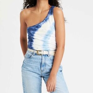 American Eagle One Shoulder Top Size Small